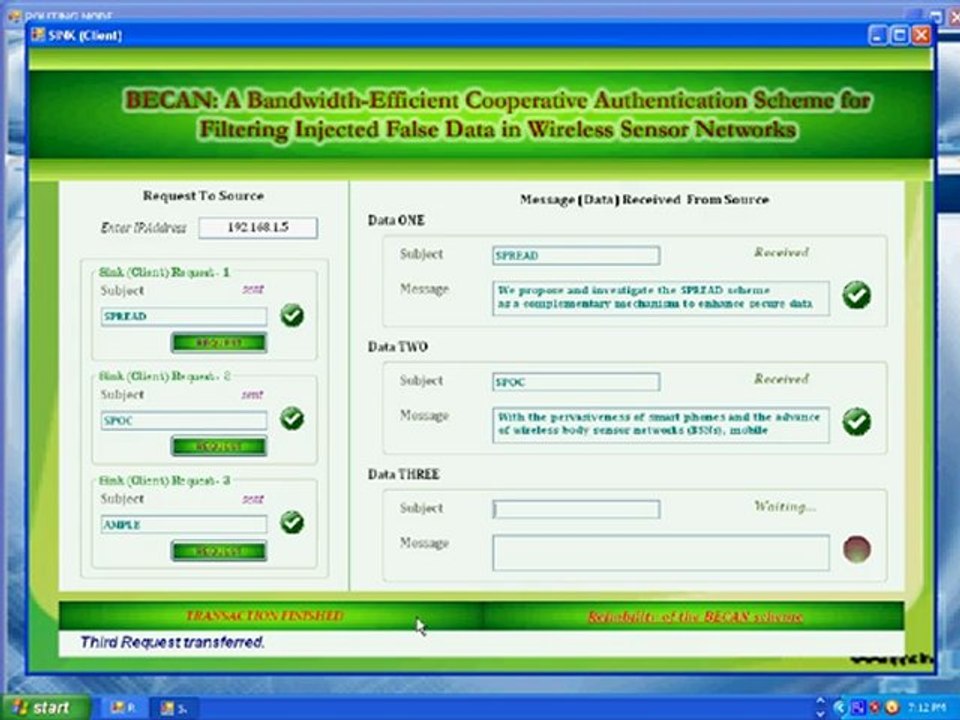 BECAN A Bandwidth-Efficient Cooperative Authentication