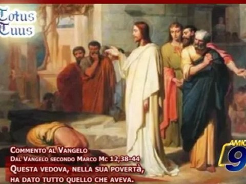 Totus Tuus | Commento al Vangelo MC 12,38-44