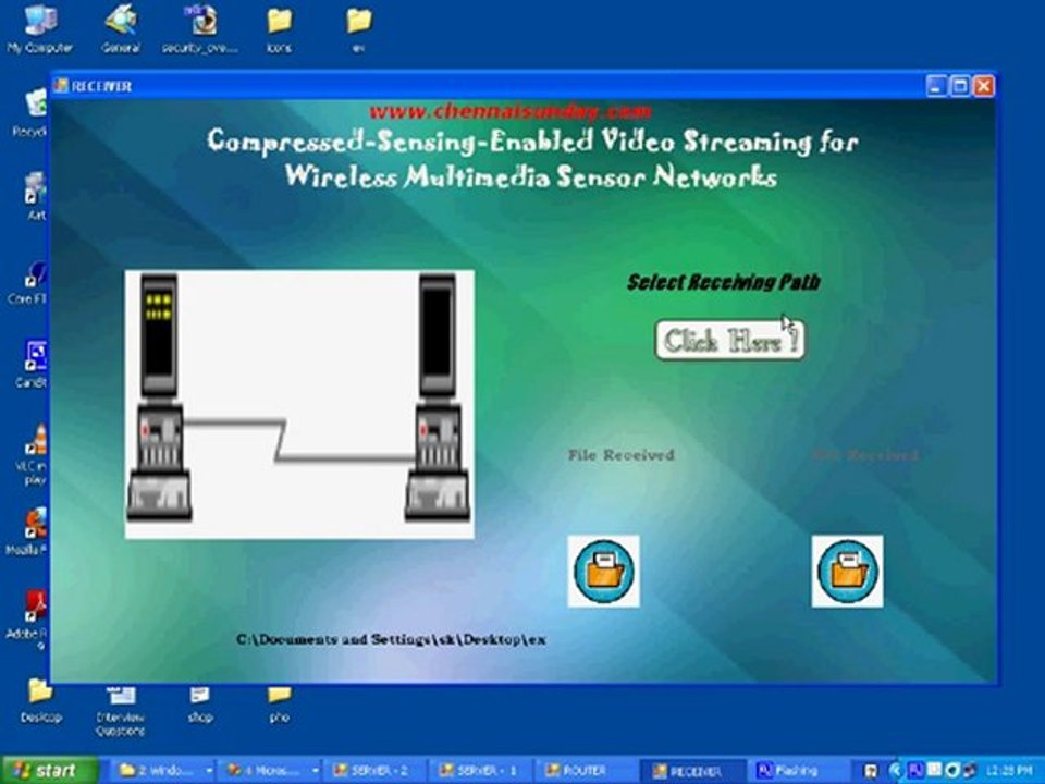 Compressed-Sensing-Enabled Video Streaming