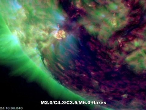 SOLAR ACTIVITY UPDATE: AR-11613 is Popping with C and M-Class Flares(Nov 13th, 2012).