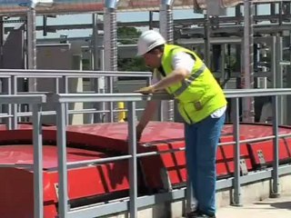 L’usine d'épuration des eaux usées Marne aval