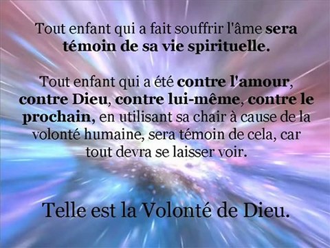 FIN DES TEMPS L’AVERTISSEMENT ou illumination de l'âme 2-5