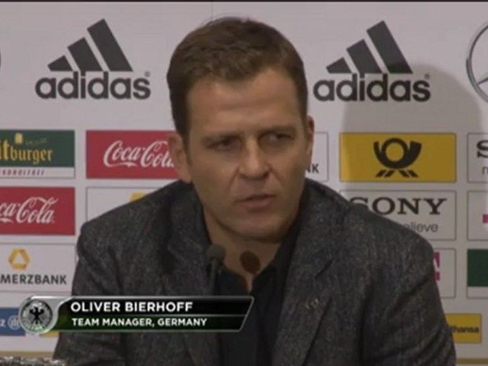 Oliver Bierhoff wusste nichts von einer möglichen Klinsmann-Entlassung