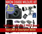 SPECIAL DISCOUNT 19 Piece Super Zoom Kit with Nikon D5000 12.3 MP DX Digital SLR Camera with 18-55mm f/3.5-5.6G VR Lens and 2.7-inch Vari-angle LCD   Sigma 70-300mm Telephoto Zoom Lens   Rokinon 650-1300mm Lens with 2X Converter (=1300-2600mm) Zoom Lens  