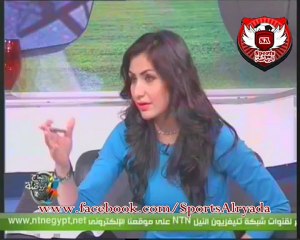 مشاغبات طارق رمضان مع الاعلاميه هبه ماهر فى صفحه الرياضه