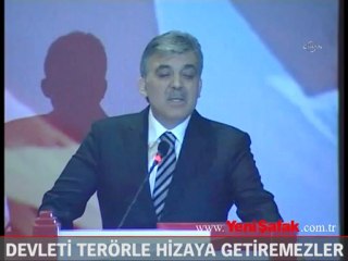 Devleti terörle hizaya getiremezler