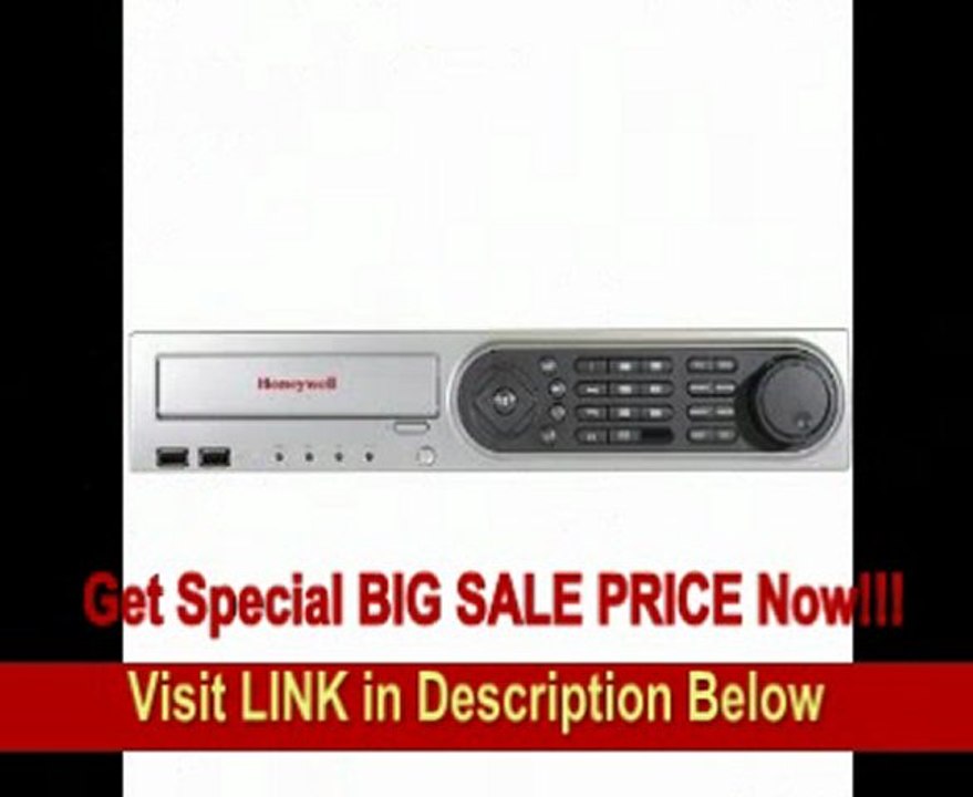 BEST PRICE Honeywell Video HREP16D2T 16-Channel DVR (2TB HDD, DVD-RW Drive)