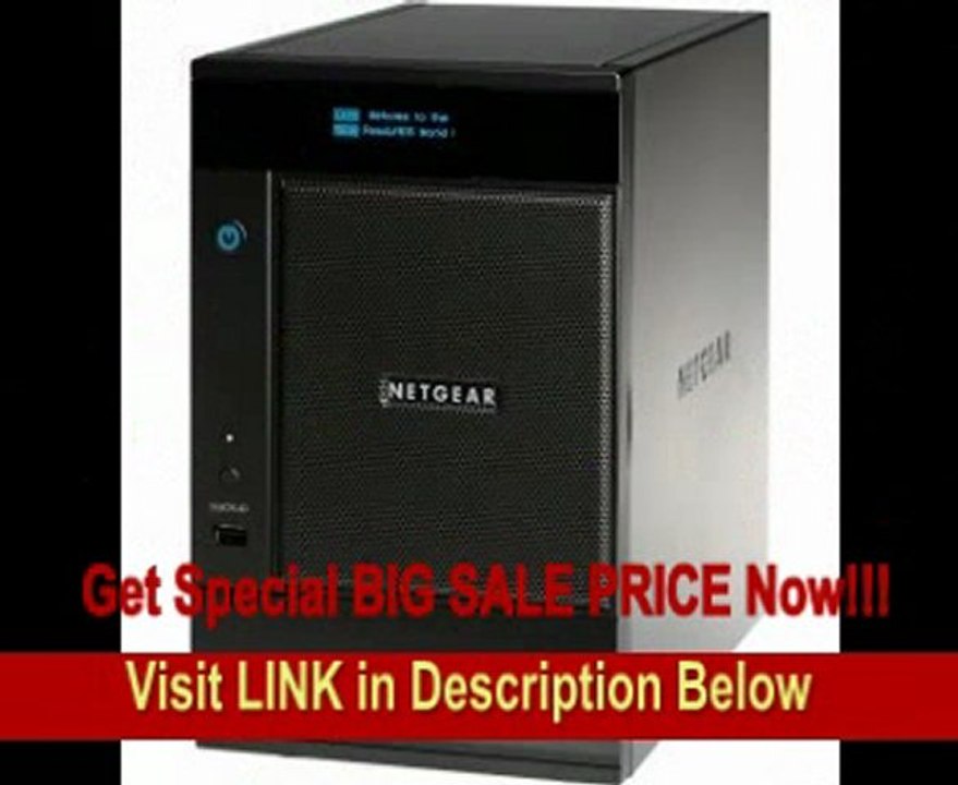 BEST BUY Netgear ReadyNAS Pro 6, 12TB Unified Storage System (12TB: 6 x 2TB) (RNDP6620)