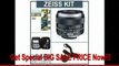 SPECIAL DISCOUNT Zeiss 50mm f/1.4 Planar T* ZF.2 Series Manual Focus Lens Kit for the Nikon F (AI-S) Bayonet SLR System. with Tiffen 58mm Photo Essentials Filter Kit, Lens Cap Leash, Professional Lens Cleaning Kit