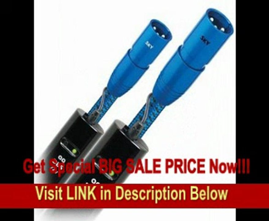 BEST BUY AudioQuest Sky audio cable - XLR plugs 1m (3.28') stereo pair