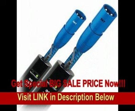 AudioQuest Sky audio cable - XLR plugs 1m (3.28') stereo pair FOR SALE