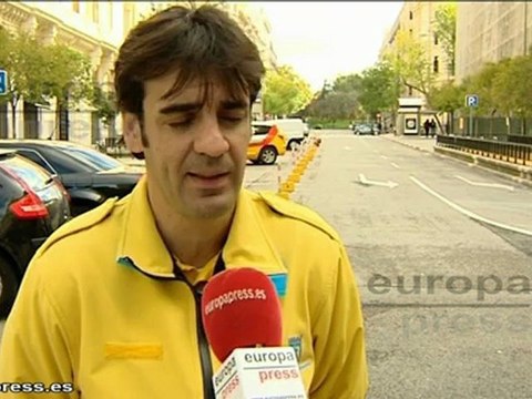 Herida grave tras chocar contra mediana en M-45