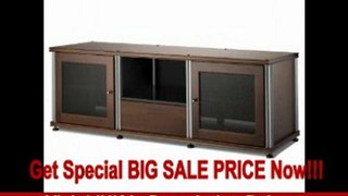 Salamander Synergy 236 A/V Cabinet w/ Two Doors & Media Drawer (Walnut/Silver) REVIEW
