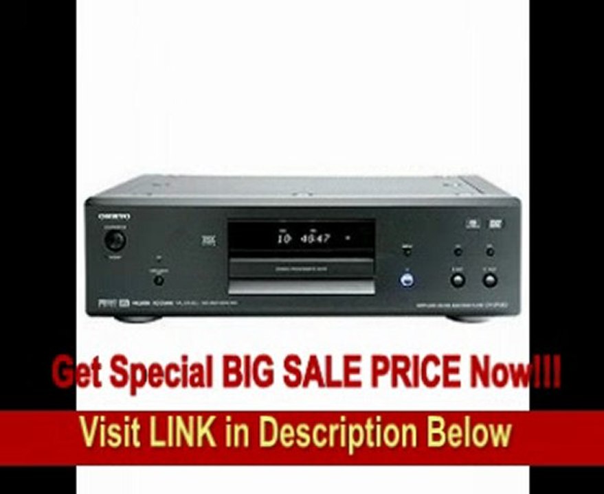 BEST PRICE Onkyo DVSP1000B Black DVD Player with DVD-Audio and SACD Playback