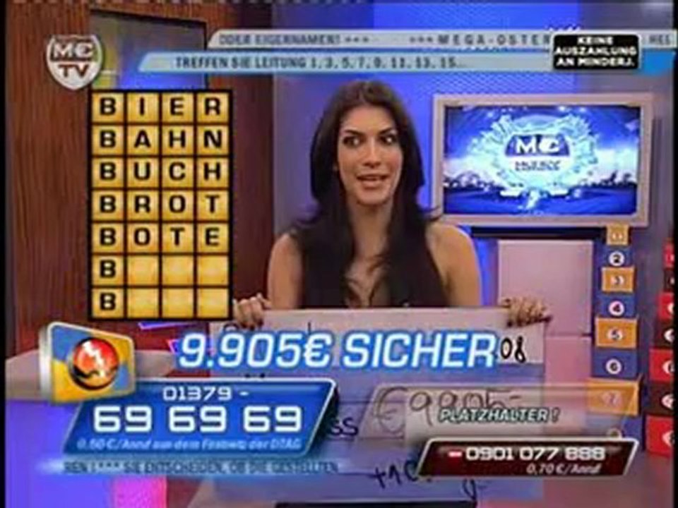 Jackpotpanne bei der blaßen Berg-Suche VIVA 23.03.08