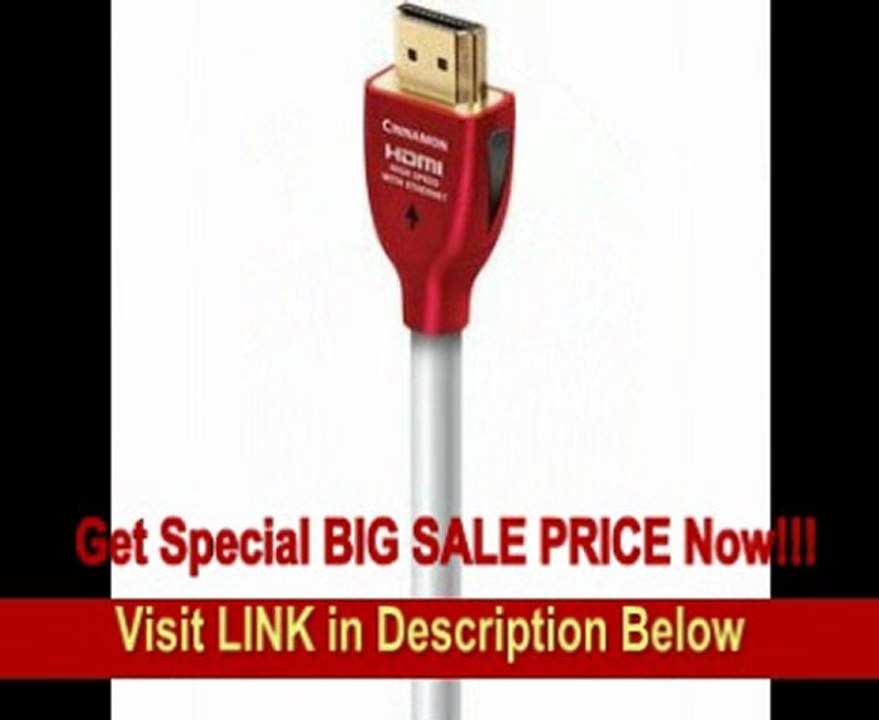 AudioQuest Cinnamon 16m (52.49 ft.) White HDMI Cable PVC Jacket REVIEW