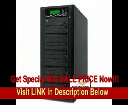 SPECIAL DISCOUNT SPARTAN 9 Target SATA Light-Scribe Tower DVD Duplicator D09-SSP-L
