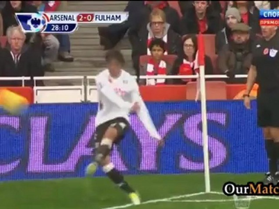 Gol BERBATOV Vs Arsenal (2-1)
