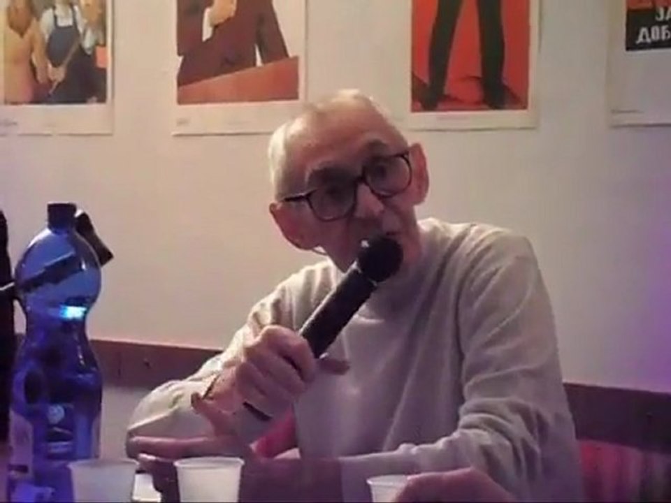 SERGIO RICALDONE AL CENTRO CULTURALE CONCETTO MARCHESI, 7 NOVEMBRE 2012 (MILANO, ITALY)