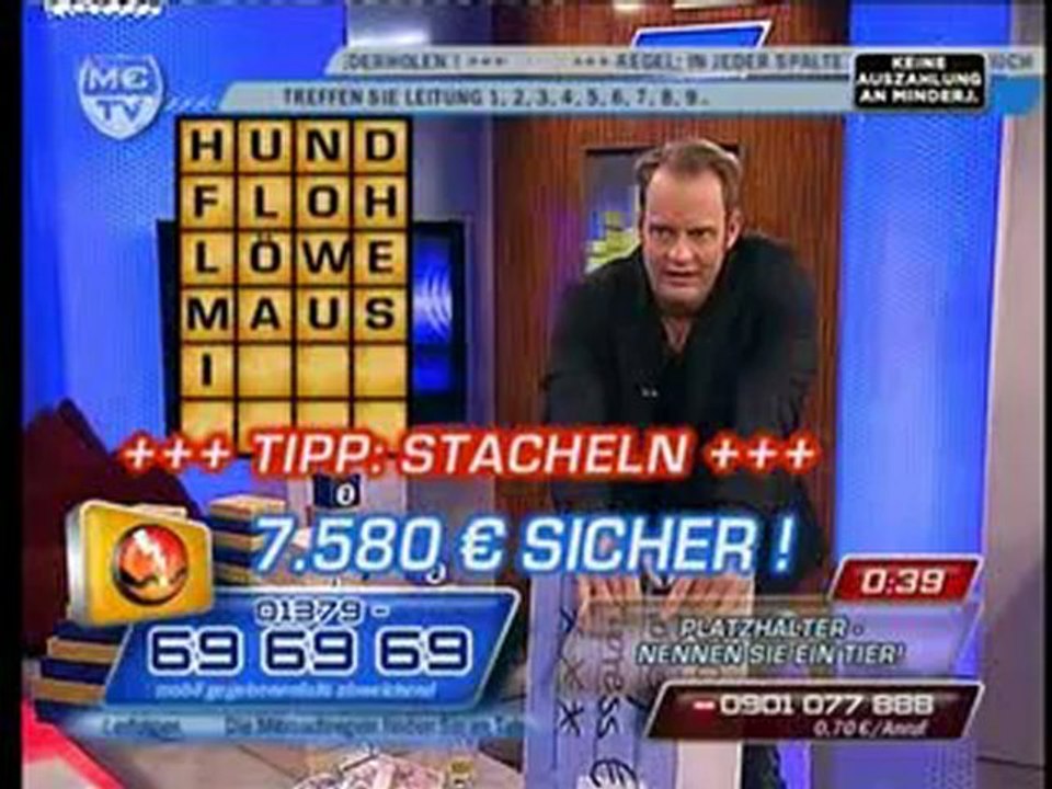 Leitungstesten bei der Igel-Suche VIVA 09.01.08