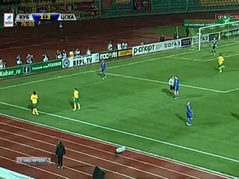 Кубань - ЦСКА, второй тайм