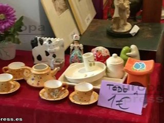 Mercadillo benéfico para ayudar a una niña enferma