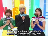 [ENG/HD] 121110 MC Daehyun, Min, Suzy Cut