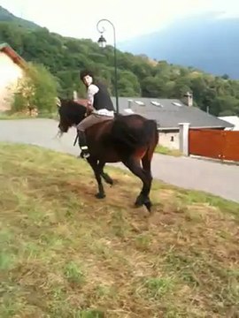 Gros saut avec mon cheval ! 85cm
