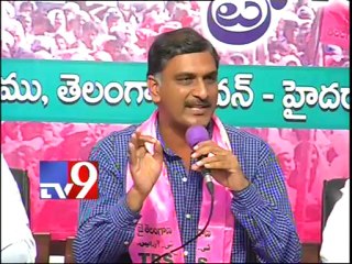 Chandrababu stopped Telangana - Harish Rao
