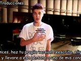 Justin Bieber- Grilfriend Sing Off/ Viddy (Español)
