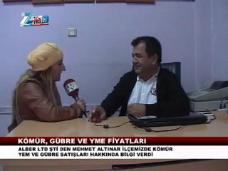 Zilede gübre ve kömür fiyatları
