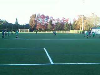 U15 equipe bleue Plumergat 10 novembre 2012 :Max vise la caméra!