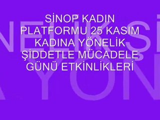 25 KASIM- KADINA ŞİDDETİ PROTESTO EDİYORUZ!