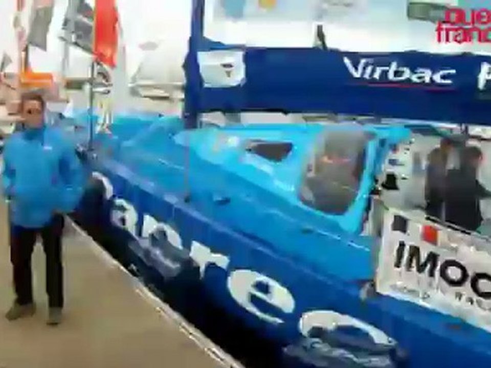 Vendée Globe : le village et le ponton en caméra embarquée
