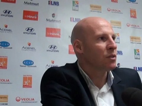 Conference de presse STB Le Havre - JDA Dijon