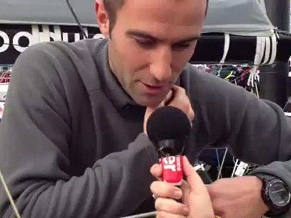 Vendée Globe : l'émotion d'Armel Le Cléac'h au moment du départ