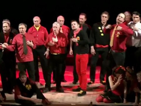 Choeur Battant à Beaucaire 2011 J'aurais voulu être un artiste