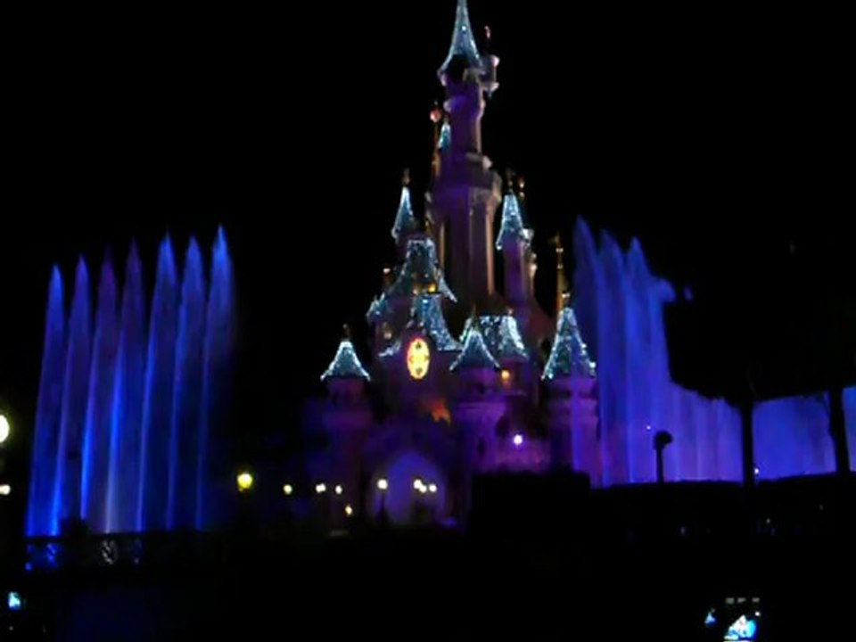 disney land illumination du chateau 10/11/12