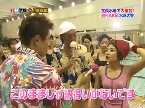 週刊AKB AKB48週刊AKB水泳大会 後編