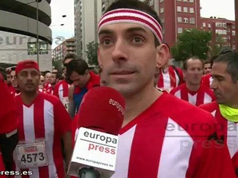 Madridistas y colchoneros compiten en Madrid