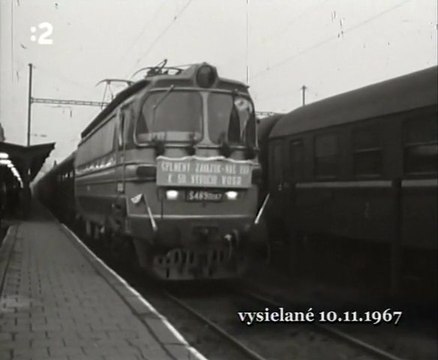 Prvý elektrický vlak Břeclav - Bratislava (v2)