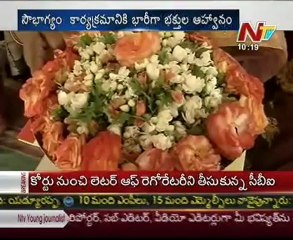 TTD done Sowbhagyam programme for Tiruchanuru Brahmotsavams
