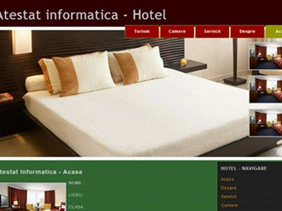 Atestat Informatica - Hotel