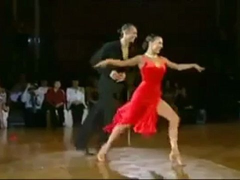 Slavik Kryklyvyy & Anna Melnikova dancing the Jive