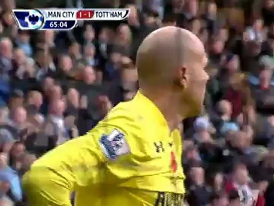 Gol de Aguero (1-1) @Emenderk