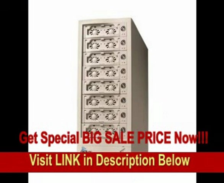 SPECIAL DISCOUNT Cavalry Storage CADA-SA8 Series 2 TB eSATA 8-bay RAID Peronsal Disk Array CADA002SA8 - Includes eSATA Kit