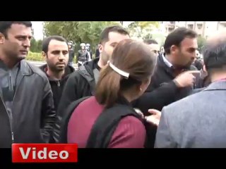 Aysel Tuğluk’tan polise tekme