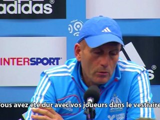 OM-Nice 2-2 : la frustration d'Elie Baup