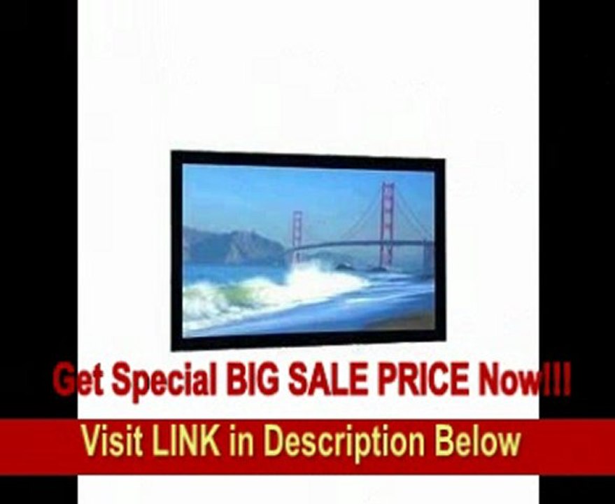 BEST PRICE 92IN Diag Cinema Contour Fixed Frame Pl 16:9 45X80IN