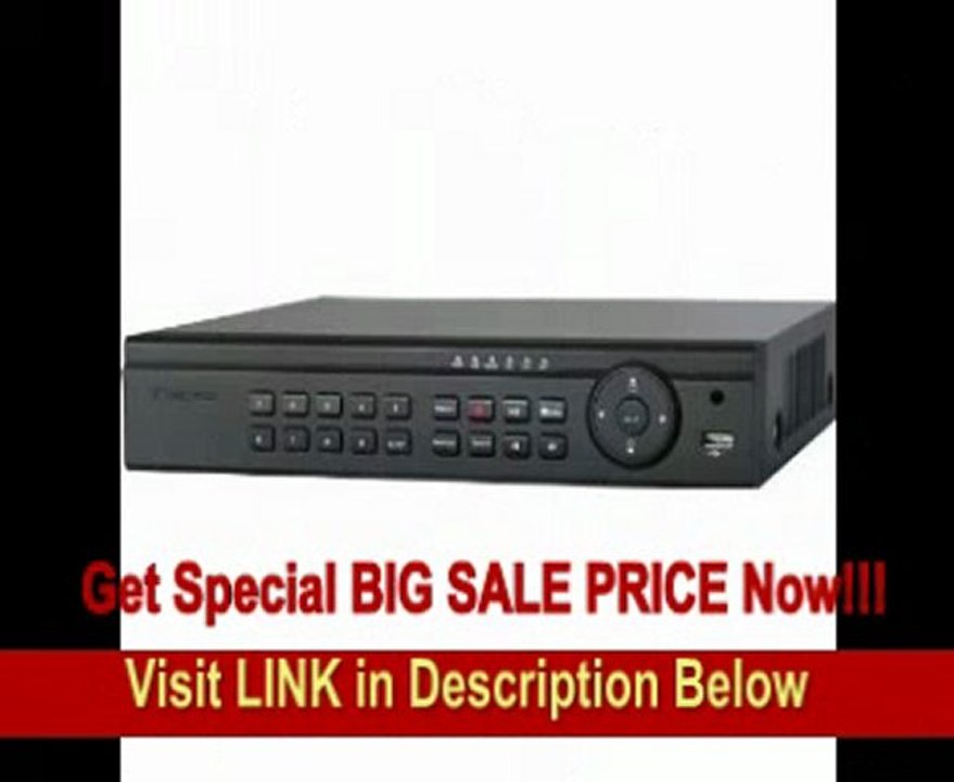 BEST PRICE TECVOZ Professional 8 Channels Digital Video Recorder / Stand Alone DVR for CCTV with SATA 500Gb HD built in